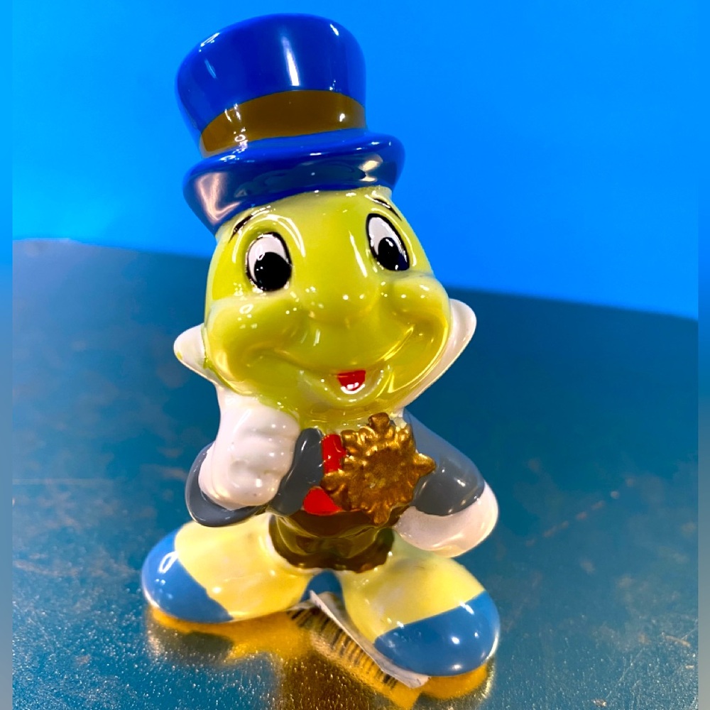 Walt Disney Pinocchio JIMINY Cricket Vintage 70’s Porcelain Figure Made In Japan